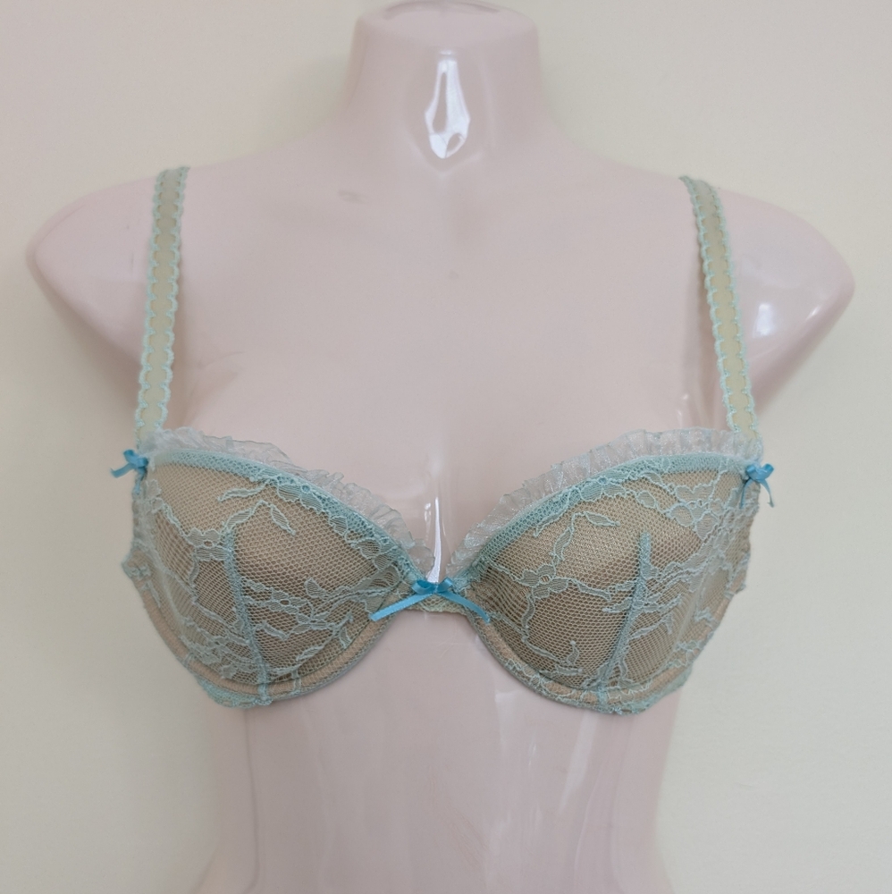 La Perla Occhi Verdi Lace Bra 32c